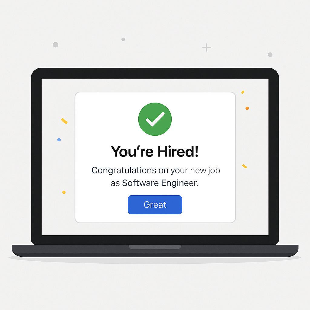 3. Found your dream job